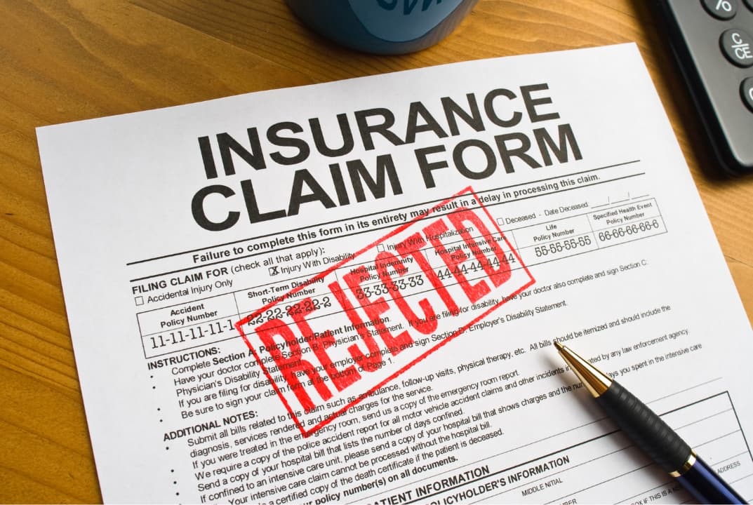 Auto Damage Claim Denials
