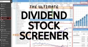 Dividend Stock Screeners